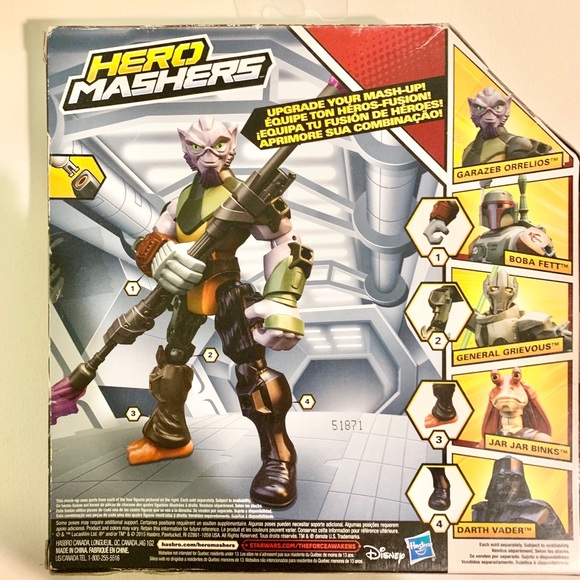 Star Wars Hero Mashers Garazeb Orrelios action figure - Picture 2 of 5